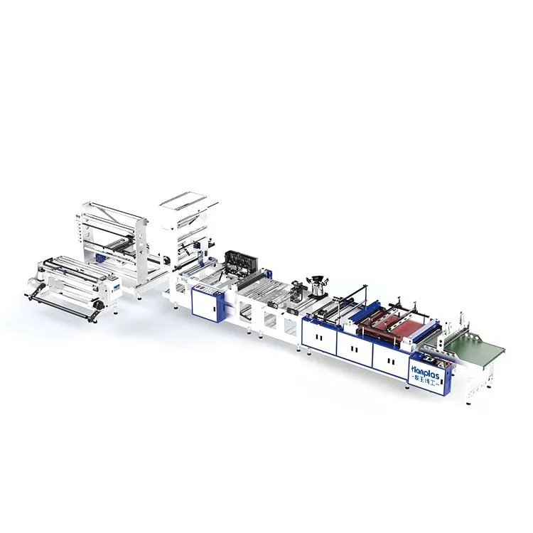 Hot selling zipper plastic bag packing machine side sealing machine plastic ziplock bag making machine