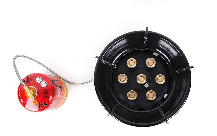 Butane Stove Outdoor Gas Burner Windproof Camping Stove Portable Tourist Equipment Mini Gas Camping Stove for Hiking outdoor