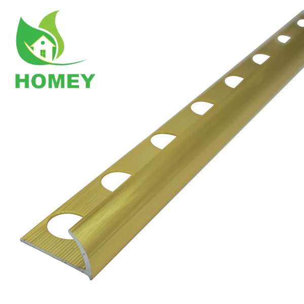 
low price modern wall edging strip outside corner tile trim flexible chrome metal strips 