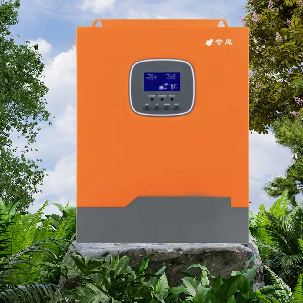 OSWELL 12/24/48V  To110V/220V Ac Pure Sine  Solar Inverter Variable Frequency Drive Converter Step Up Solar Inverter 4200W