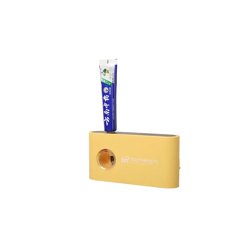 2023 New Automatic Toothpaste Dispenser Squeezer Bathroom Plastic Wall Mounted Toothpaste Dispenser