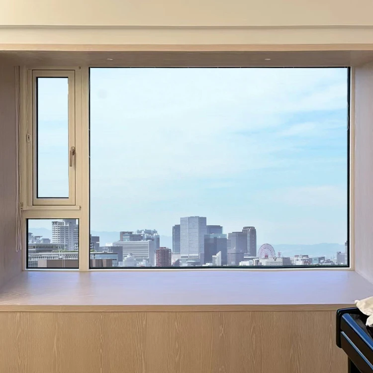 Custom Made Commercial Grade Modern Aluminium Tilt Turn Casement Windows With Double Glazed Tempered Glass