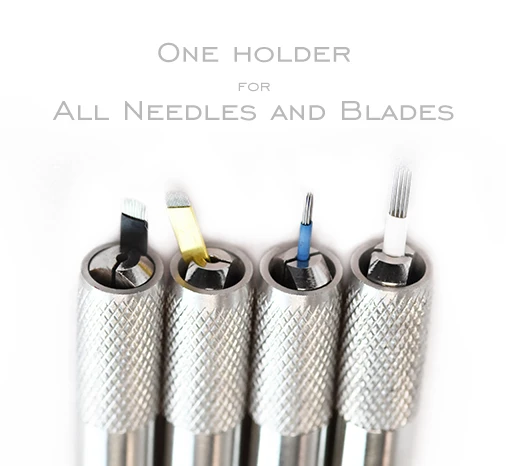 PMU BEAUTY Professional Permanent Makeup  Universal Autoclave Stainless Steel Microblading Pen