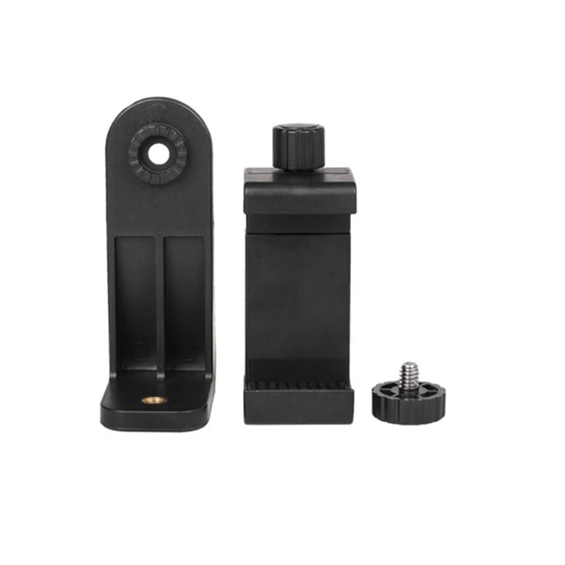 Phone Tripod Adapter, Cell Phone Holder Clip Mount with Remote Shutter Compatible with iPhone/Samsung and All Cell Phones