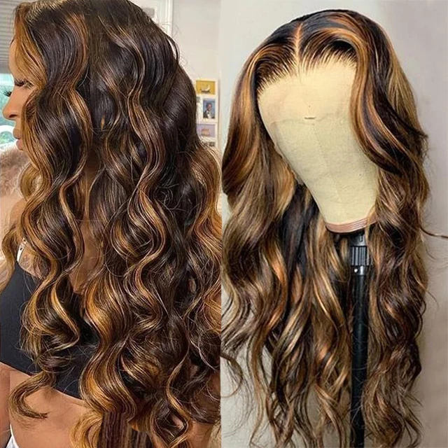 Wholesale Brazilian Hair HD Lace Front Wig,Virgin Cuticle Aligned Human Hair Full Lace Wig,13x6 Lace Frontal Wig For Black Women