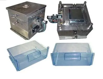 Plastic Injection Transparent Fridge Drawer Molding/Refrigerator Part Mold/Freezer Parts Mould Making