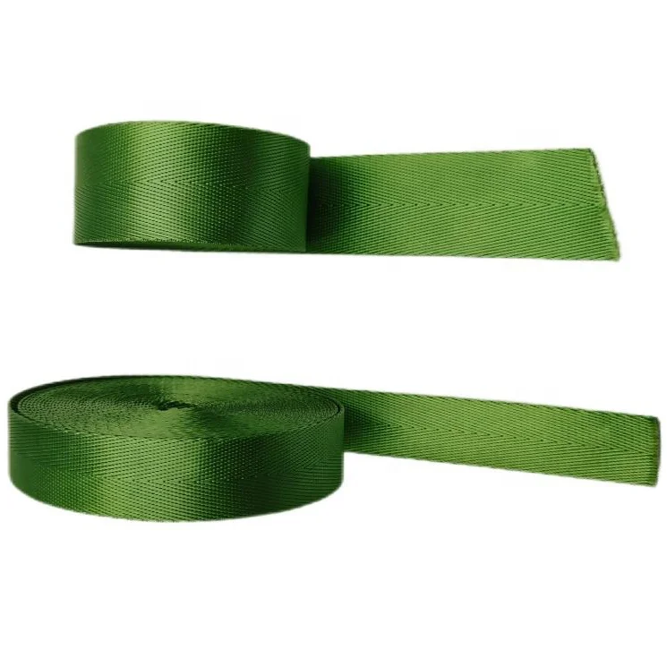 Low MOQ 25MM Custom Print Logo Soft Herringbone Webbing Straps Woven Backpack Webbing Strap Polyester Nylon Webbing for Belt