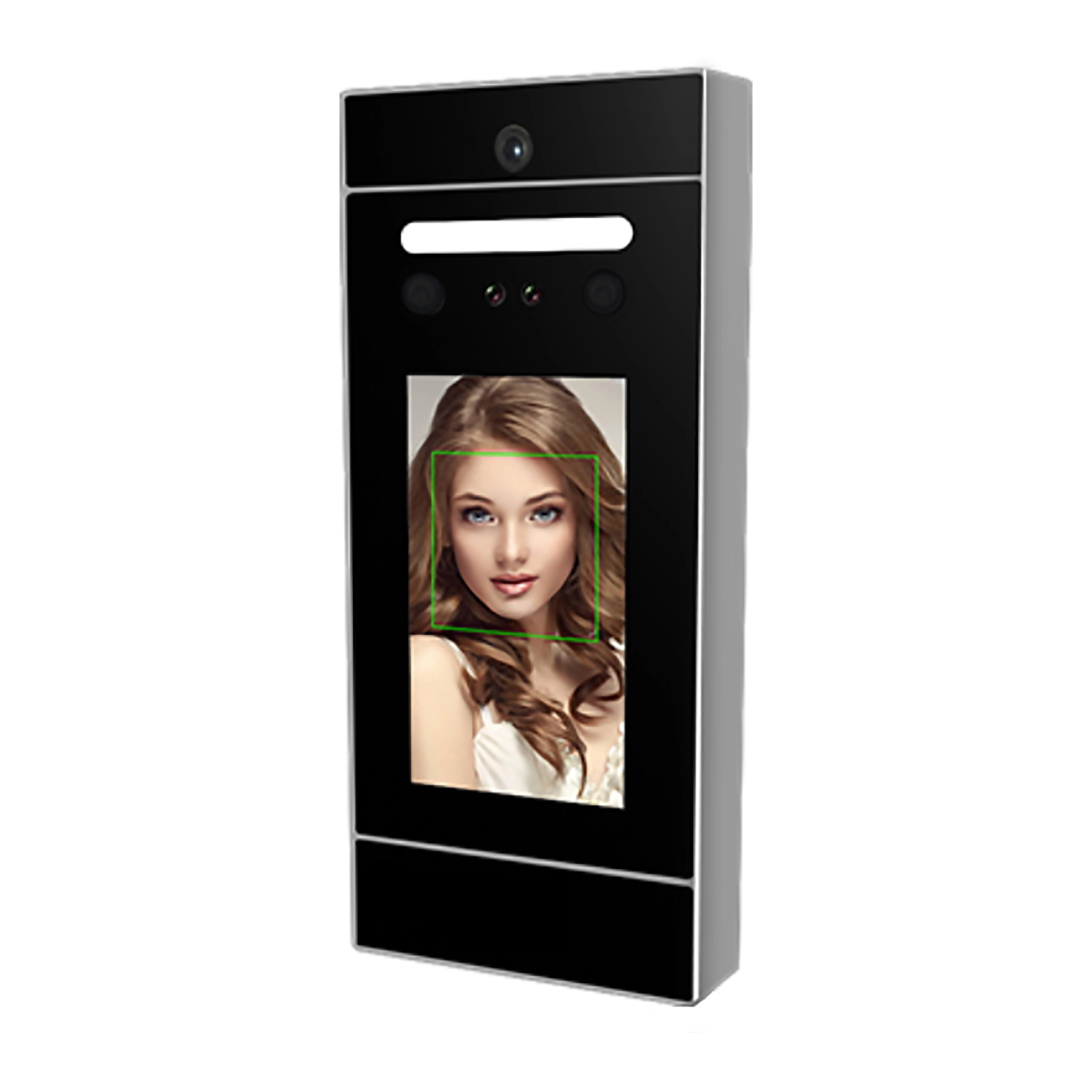 Access control Dynamic face recognition access control with QR code temperature measurement function time attendance machine