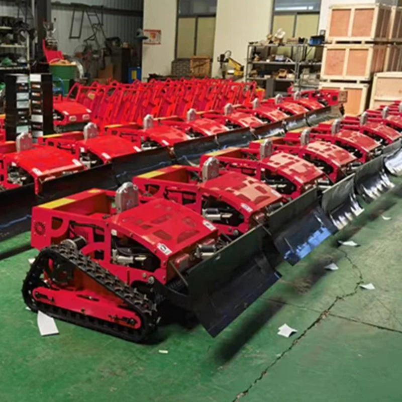 Radio Control Lawn Mower Tracked All Terrain Remote Control Robot Weed Mowing ET750