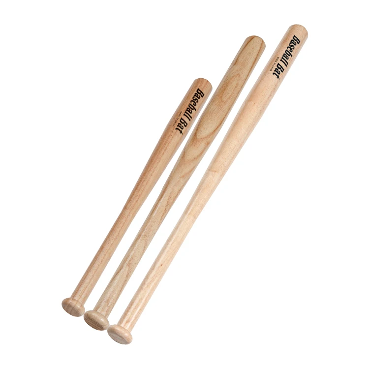Wooden Baseball Bat (Beech)  29 inch youth teeball bats Outdoor sport training practice and home protection