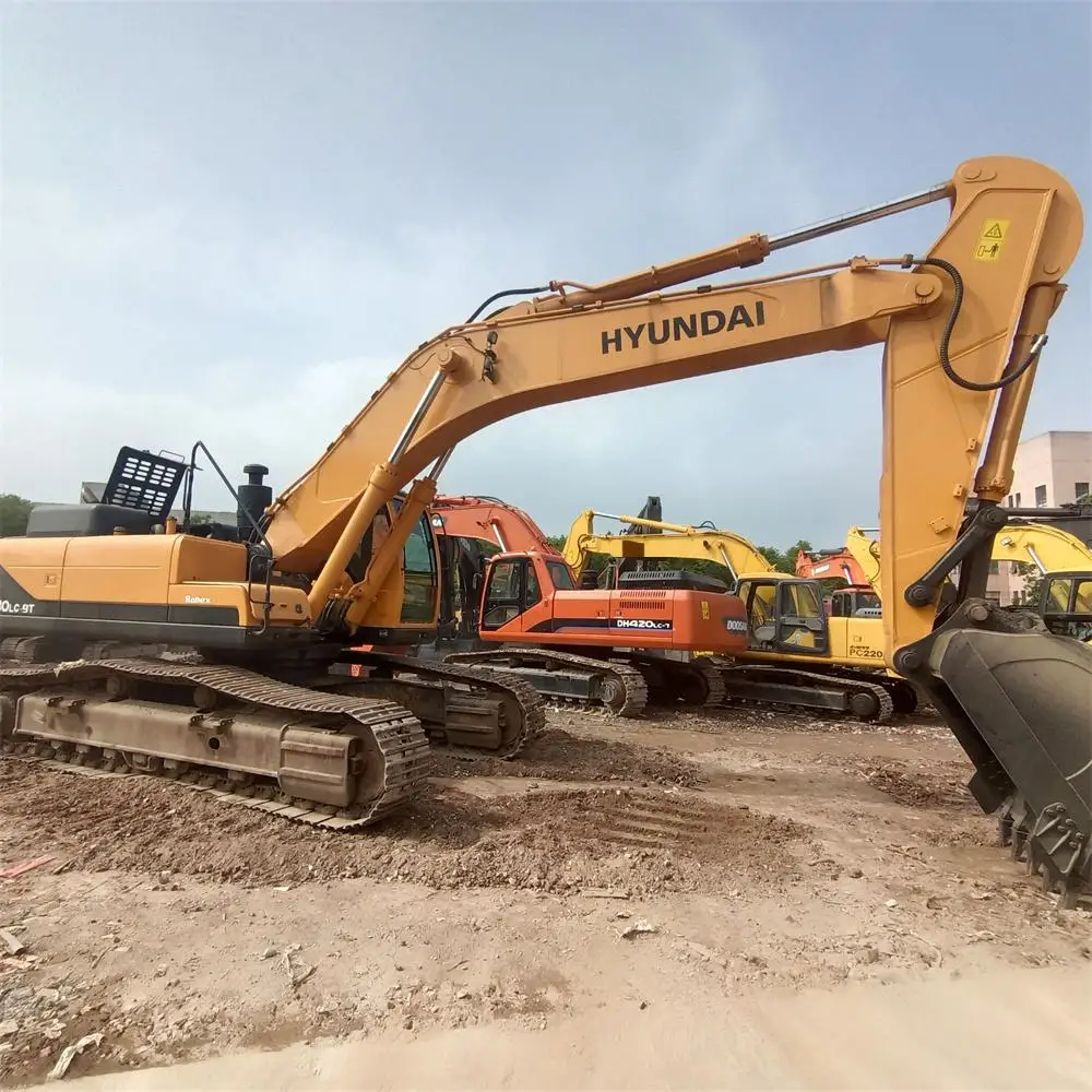 Hot sale Used Excavator Hyundai 380LC-9T 90% New Excellent Performance And Low fuel Consumption low price low maintenance cost