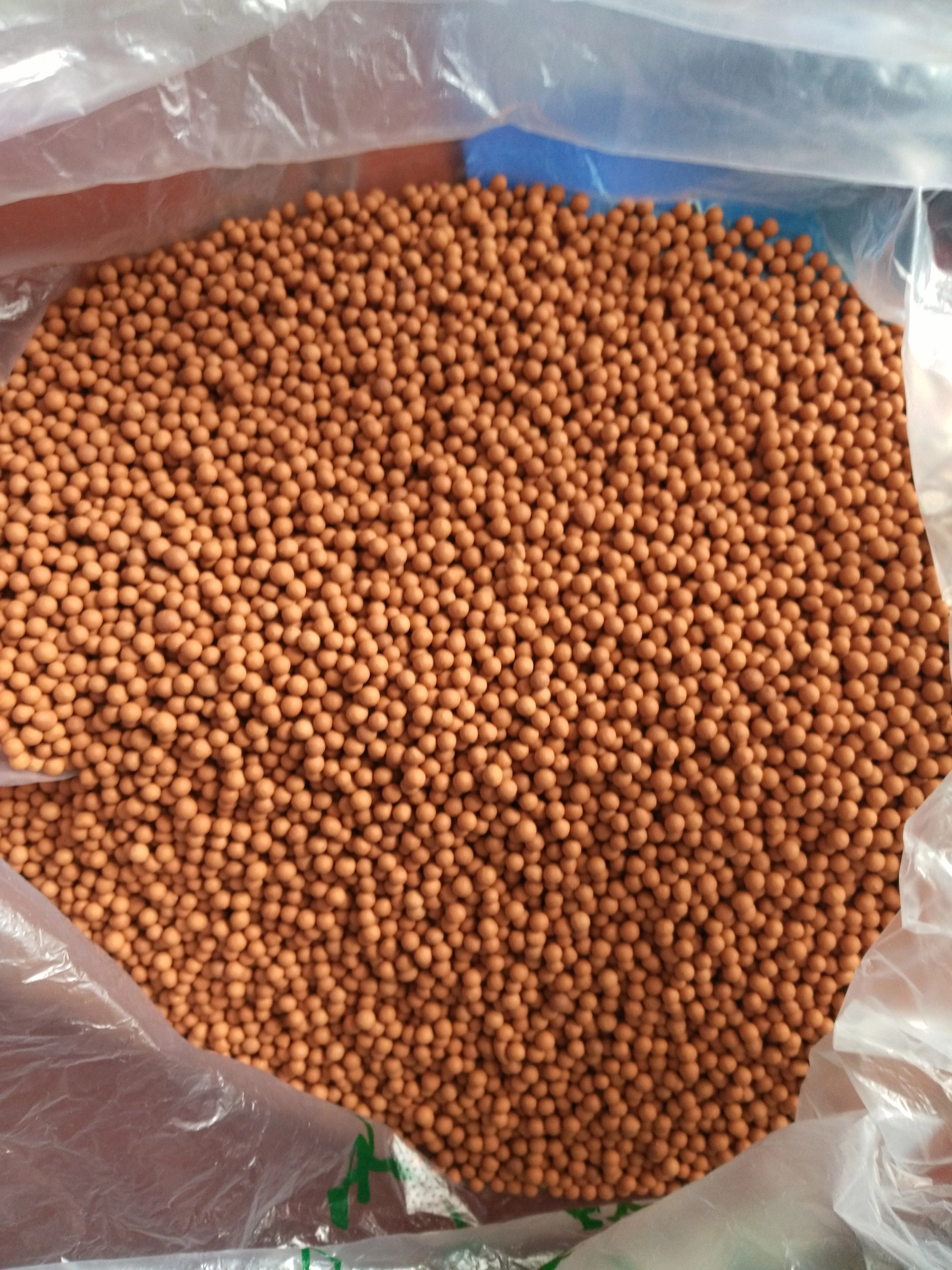 Red clay balls suana spa ball