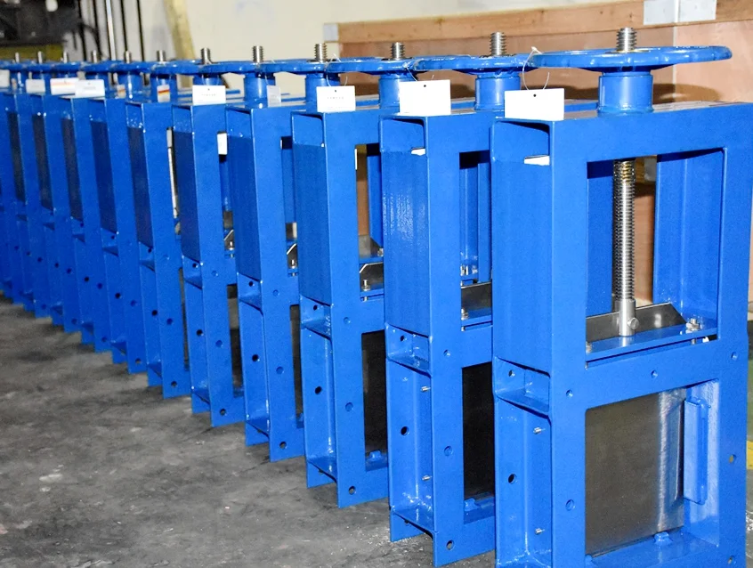 China Slide Gate Valve Sluice Gate Valve Penstock for Fluids