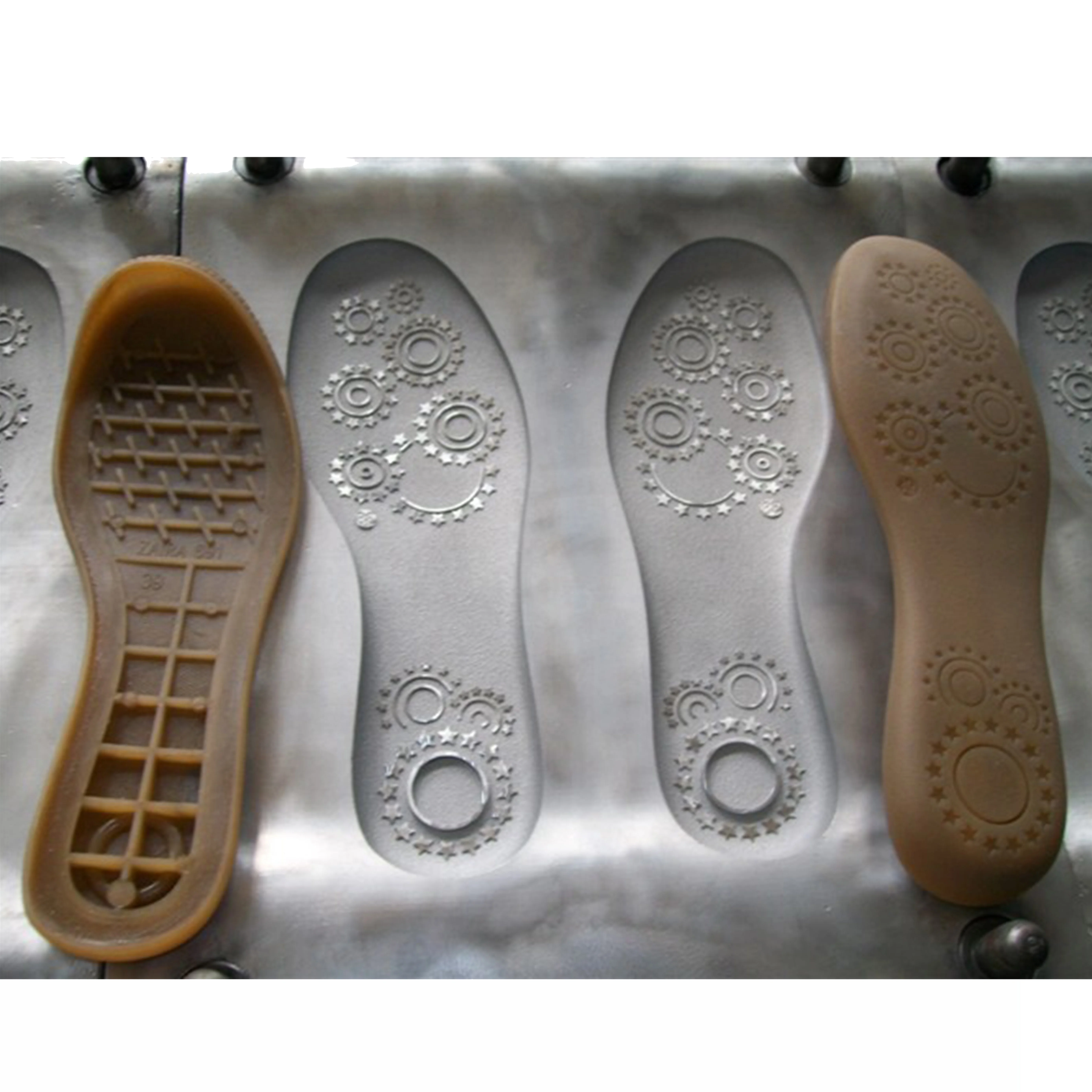 PU Injection Plastic Polyurethane Foam Shoe Sole Mold