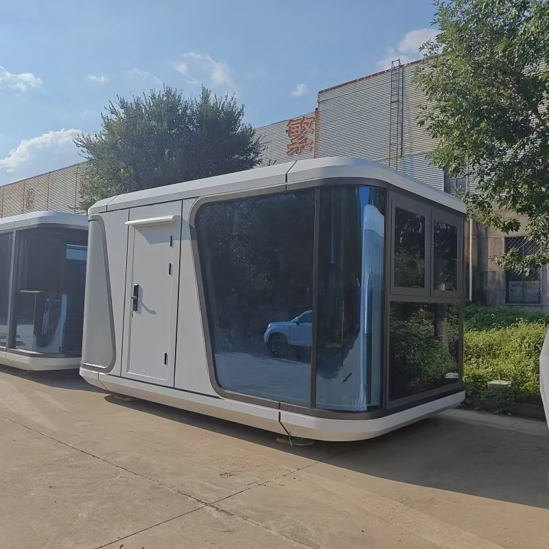 FMX 20ft стальная космическая капсула передвижной дом китайский дизайн 2 спальни съемный контейнер для домашнего или офисного использования
