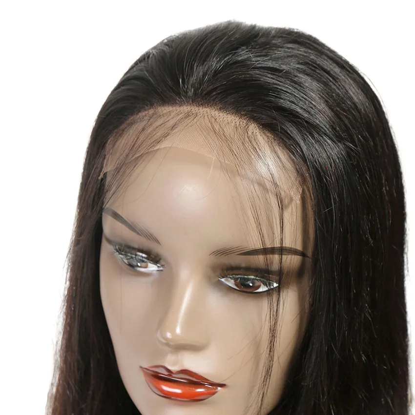 150 180 Density HD Full Lace Human Hair Wigs Women Wholesale Brazilian Virgin Hair Lace Front Wig for Black Transparent DHL VIP