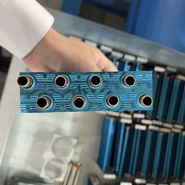 New Design Manufacturer Low Price fin hydrophilic Tube Condenser HEAT EXCHANG L type U type V type evaporator