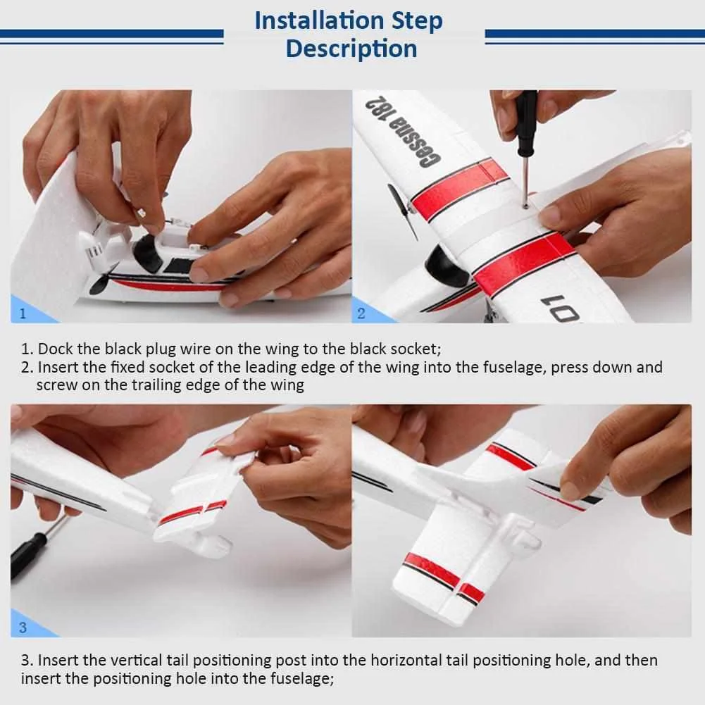 FX801 Rc Plane Epp Foam Glider Airplane Toy Model