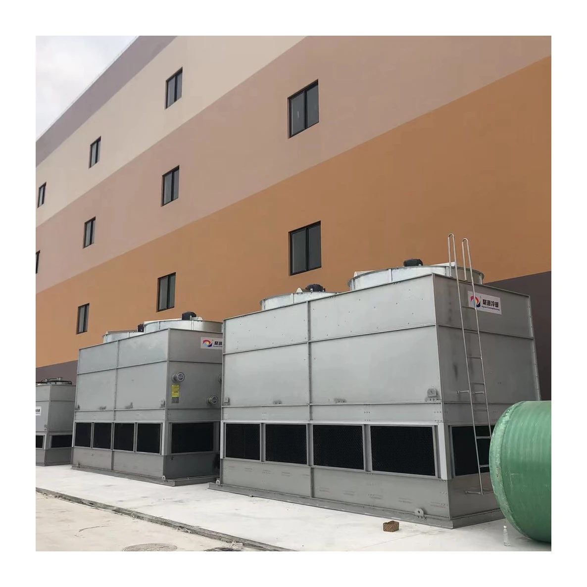 Более низкая цена промышленный Испарительный конденсатор 80 тонн закрытая башня охлаждения