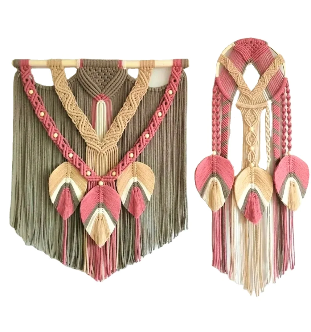 Wholesale wedding custom hammocks cotton rope macrame wall hanging