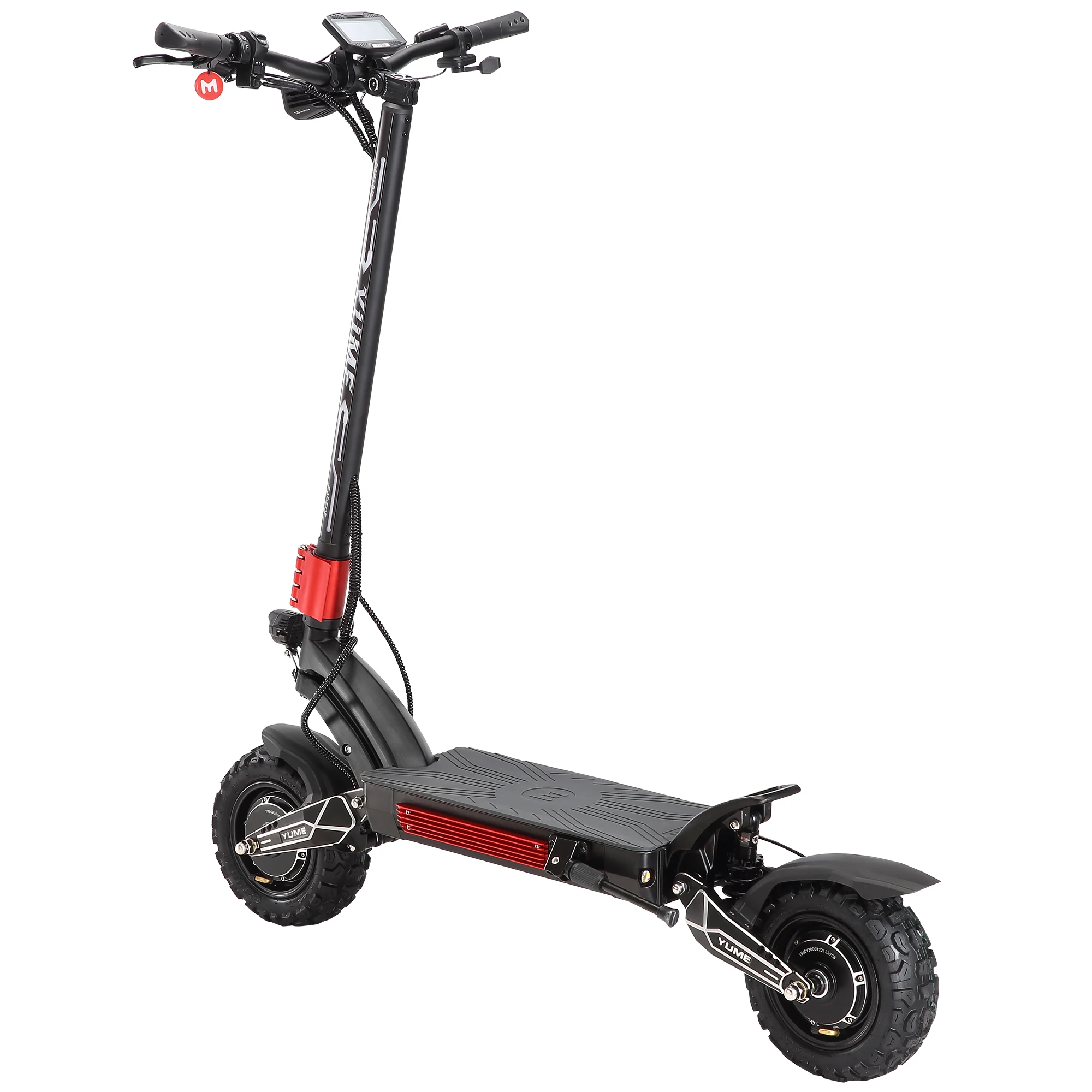 YUME Raptor оптовая продажа мощный двухколесный складной электрический скутер 6000 Вт двойной мотор 60 В для взрослых