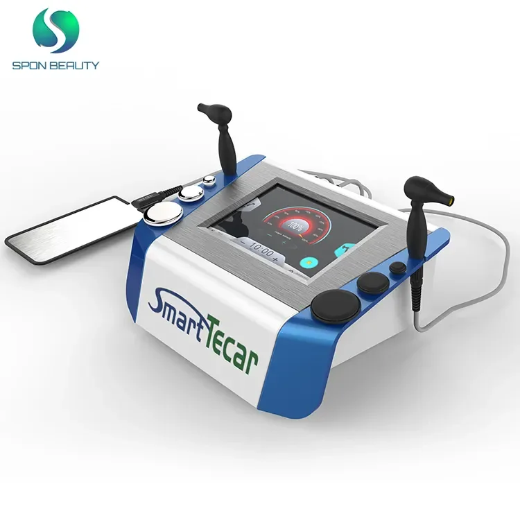 448KHz Smart-tecar CET RET Pain Relief Tecar Physical Therapy Physiotherapy diathermy slimming machine1