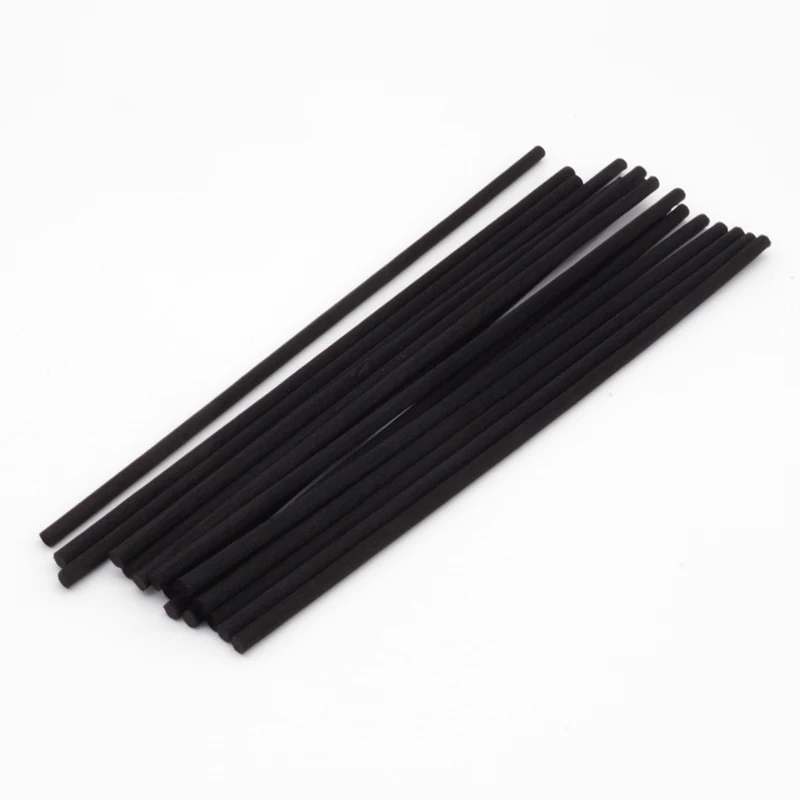 4mmD*20cmL black or white color fiber reed diffuser stick
