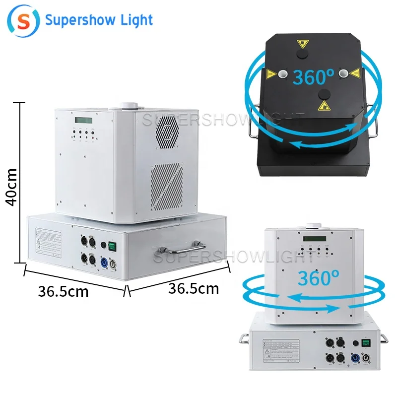 Dual Head Rotation Sparklers Fireworks stage Cold Flame Spark Spin Machine Dancing Spark Machine