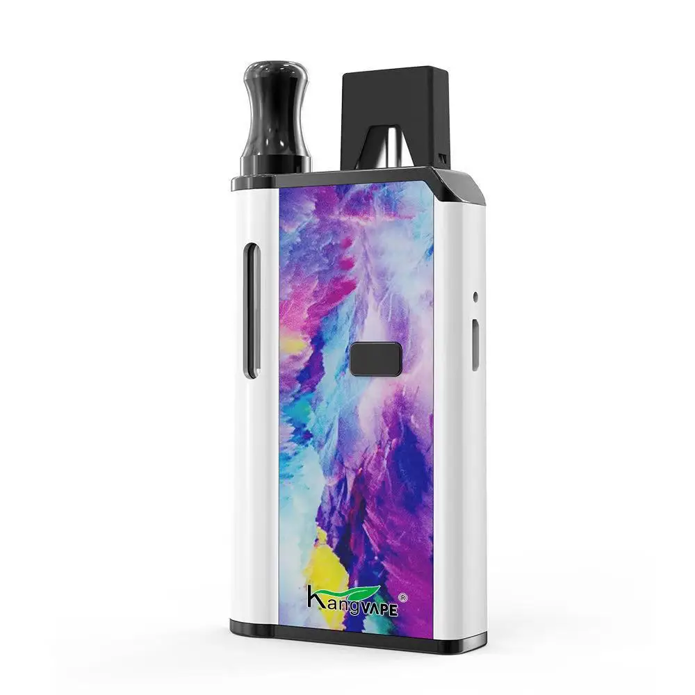 Authentic Kangvape 420 2in1 Box Mod Kit 650mAh Preheat Various Voltage Battery Compatible Pod 510 Cartridges
