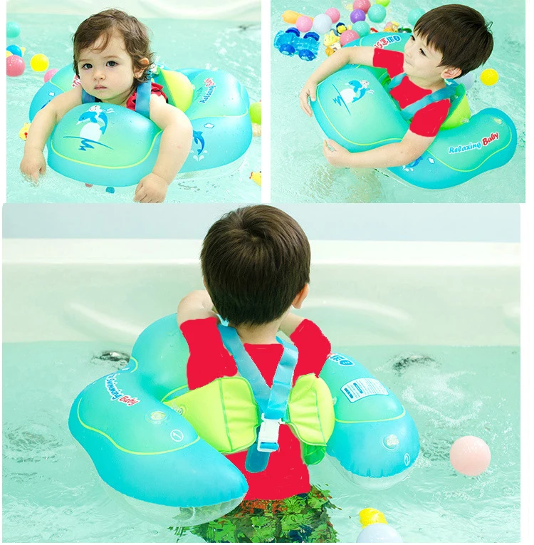 Hot selling Swim Baby Inflatable Baby Swim Float Children Waist Ring Inflatable Pool Float