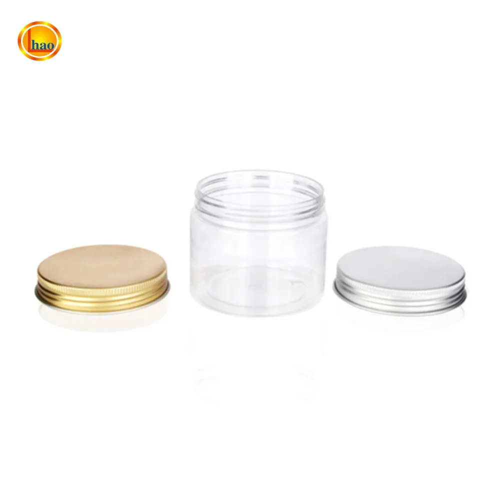 
factory wholesale fast delivery food grade pet 8 oz 250ml round plastic bottle jars 