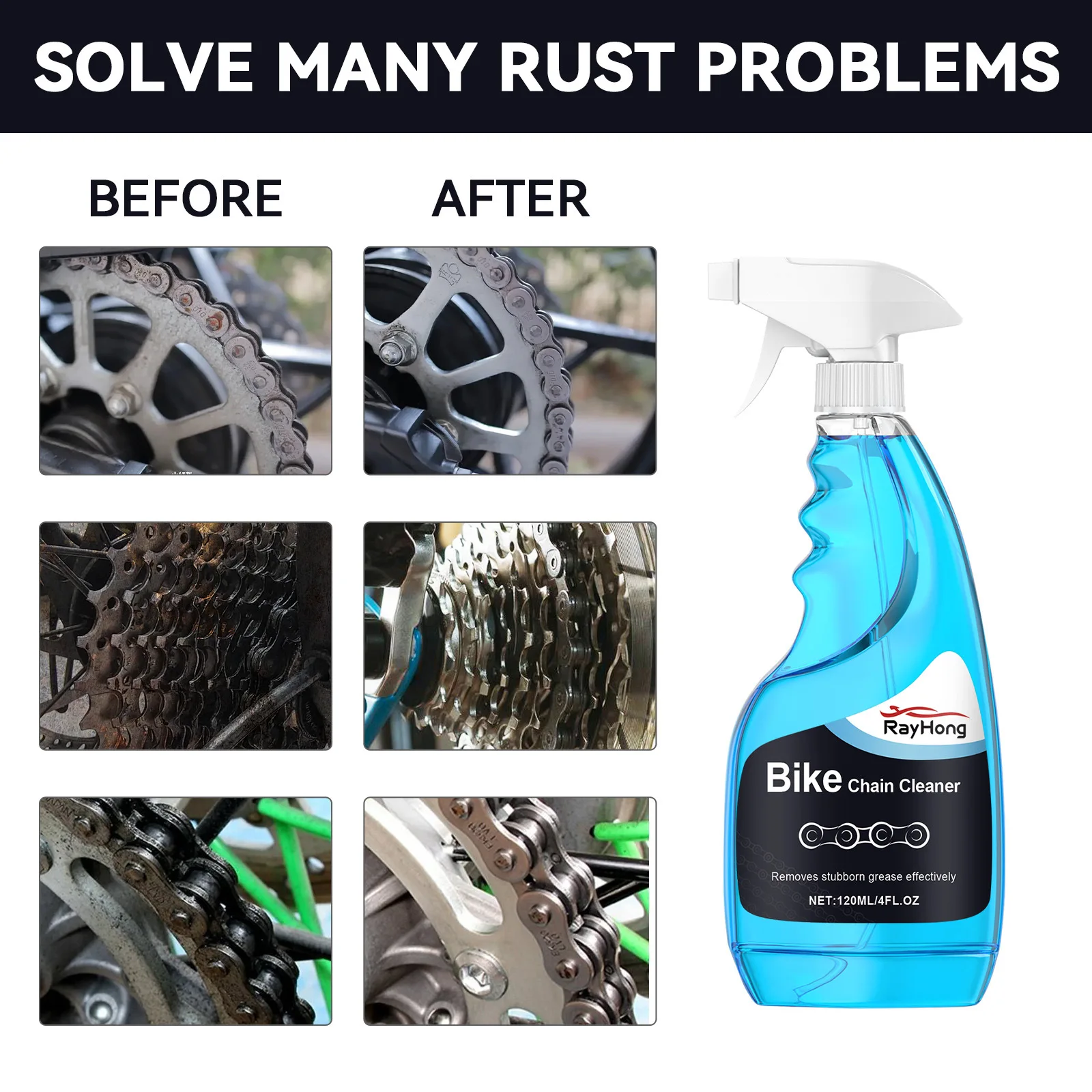Wholesale bicycle chain cleaning agent mountain bike transmission cleaning and maintenance oil maintenance rust remover
