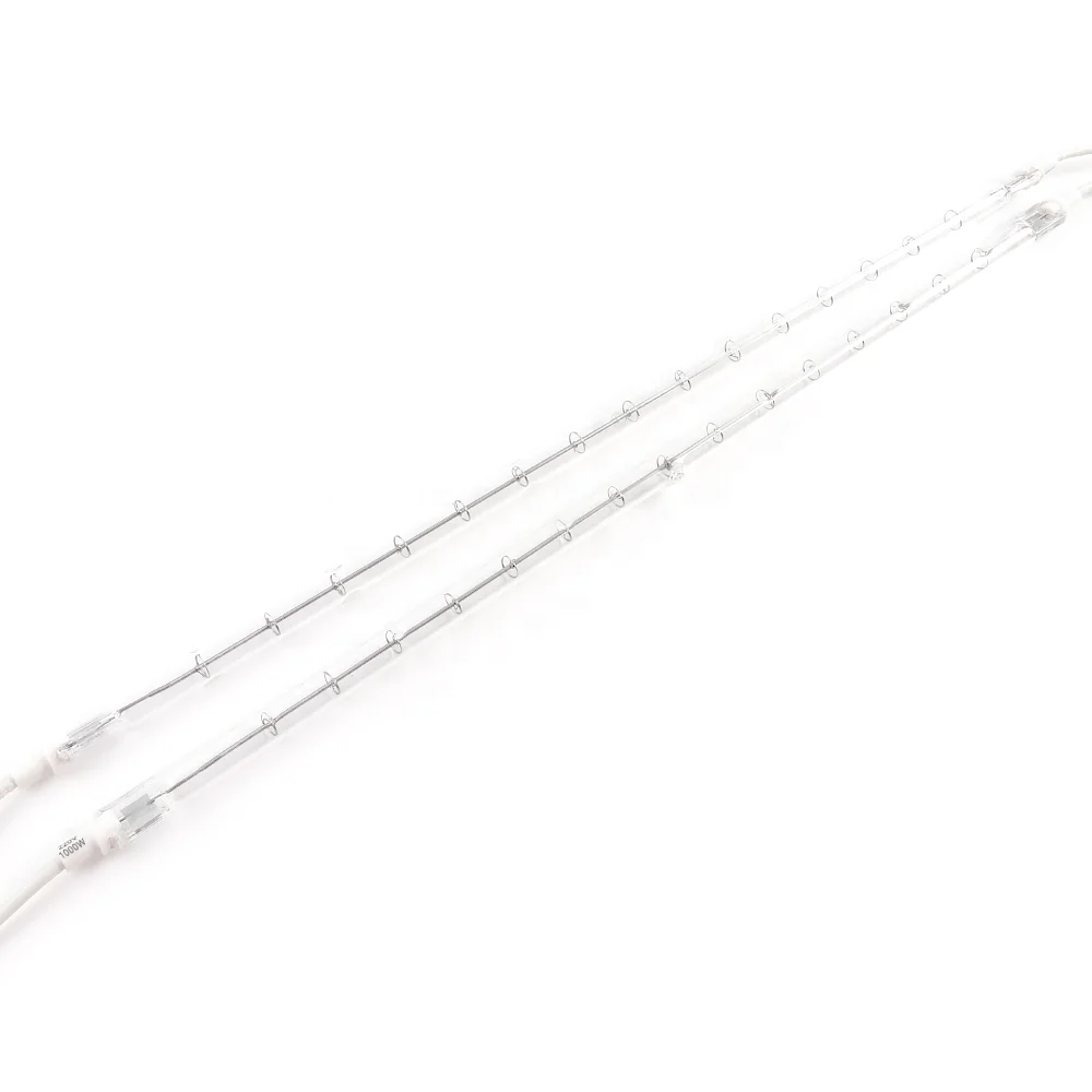 1000W 375MM 220V R7S Wire Length 290MM Small Ceramic Head With Column Infrared Heating Lamp