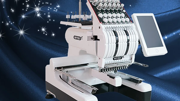 domestic embroidery machine computer low price economic  embroidery machine embroidery machine guangzhou