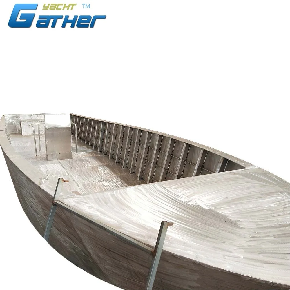 Gather 13M 43ft  aluminum water taxi passenger boat and cargo ships for sale