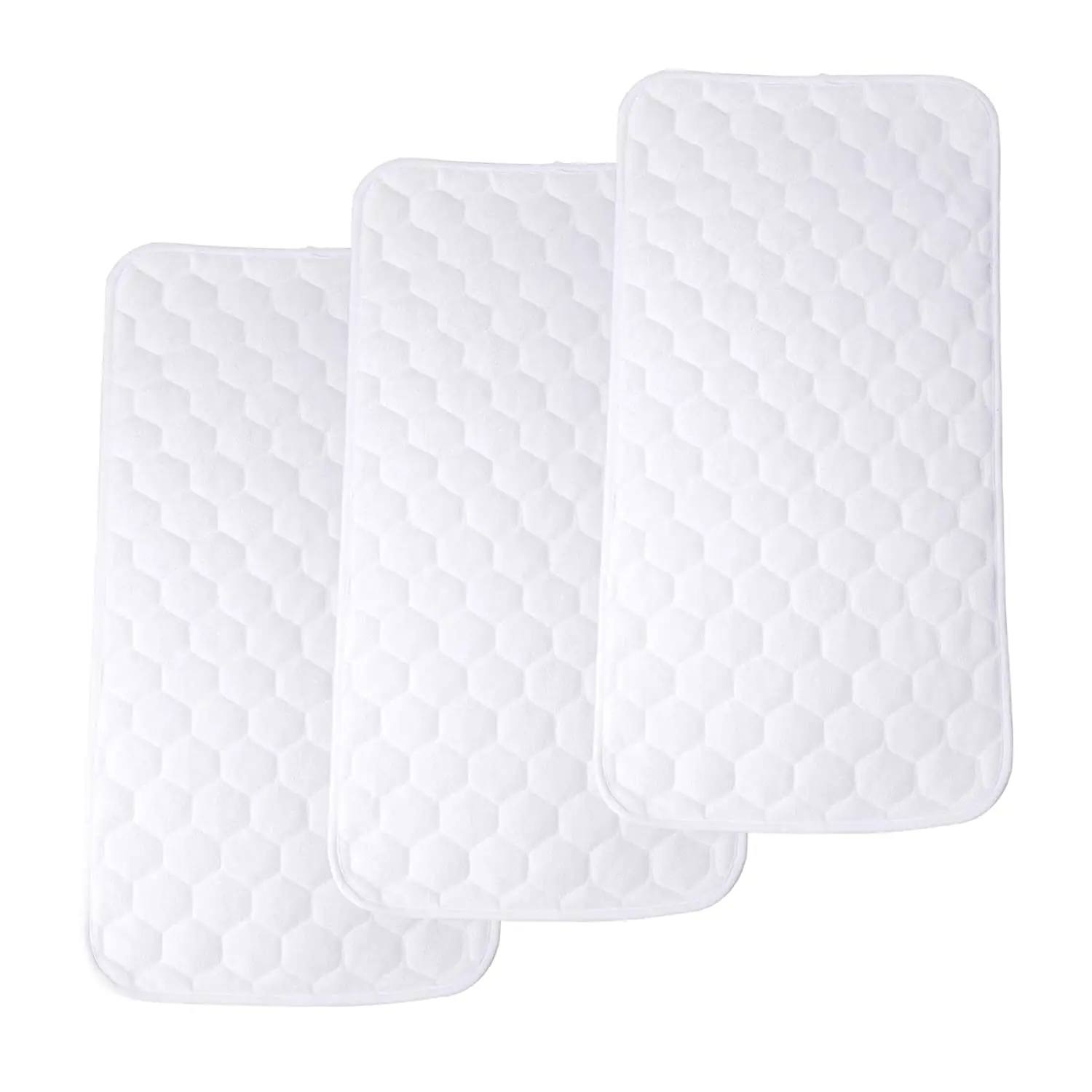 Soft Knitted Quilted Baby Cot Fitted Bed Cover Ultra Soft Bamboo Fiber Terry Baby Crib sheet Waterproof Mattress Protector