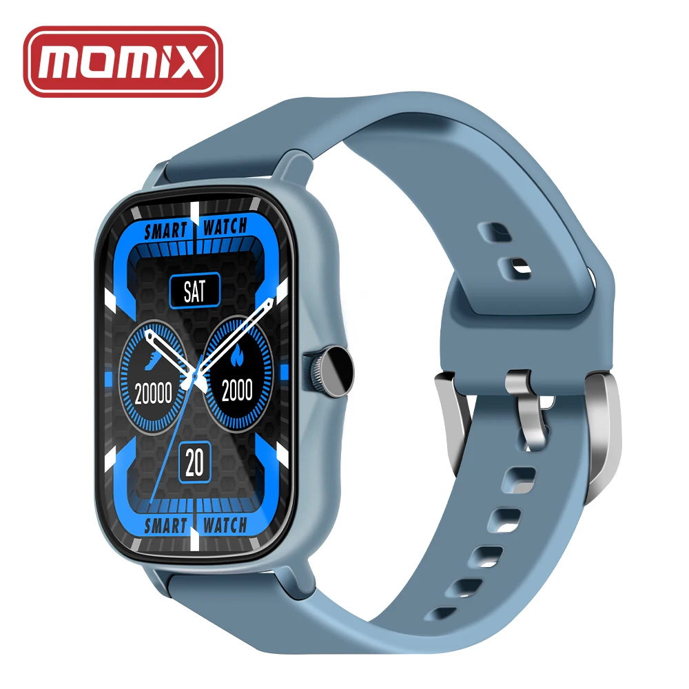 
MOMIX Wholesale Dafit APP 1.7inch Squarely Health Monitoring Reloj Inteligent Waterproof Sport Smartwatch For Men and Women 