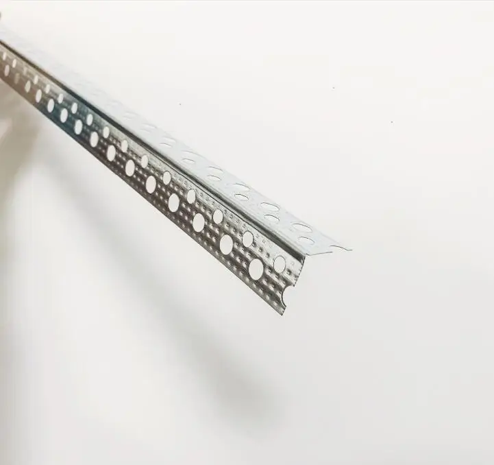 Galvanized steel drywall profile perforated R angle wall corner protection metal Corner bead