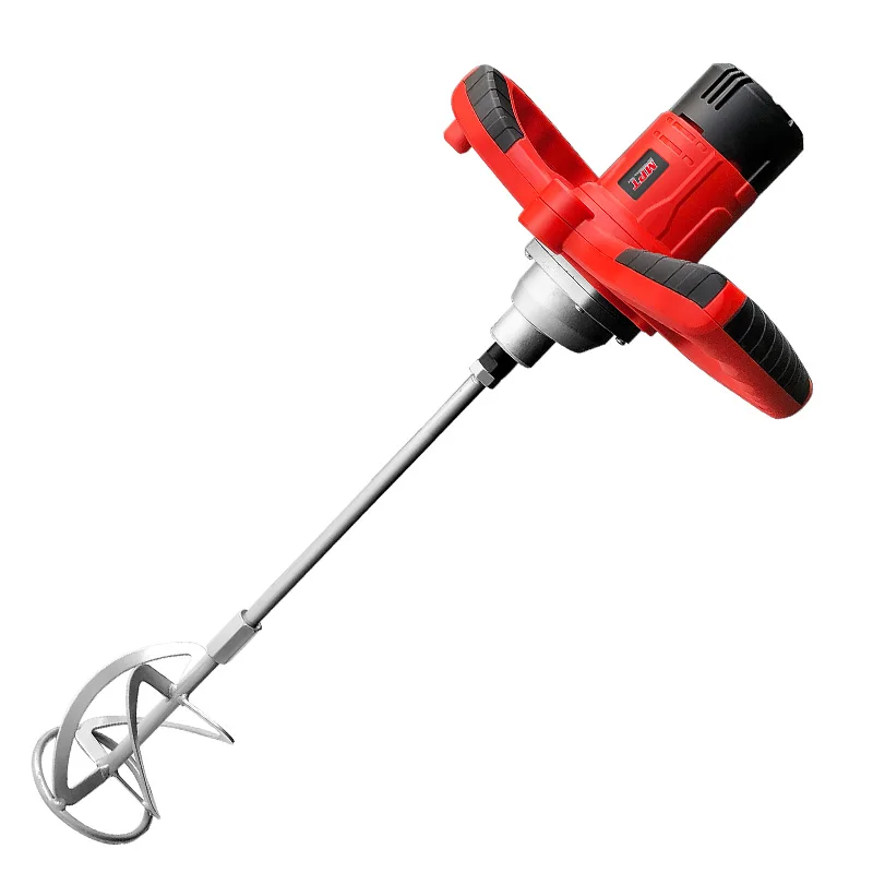 MPT 1300W Portable Electric Concrete Cement Plaster Paddle Mixer Pro Drill Mixer Stirring Tool