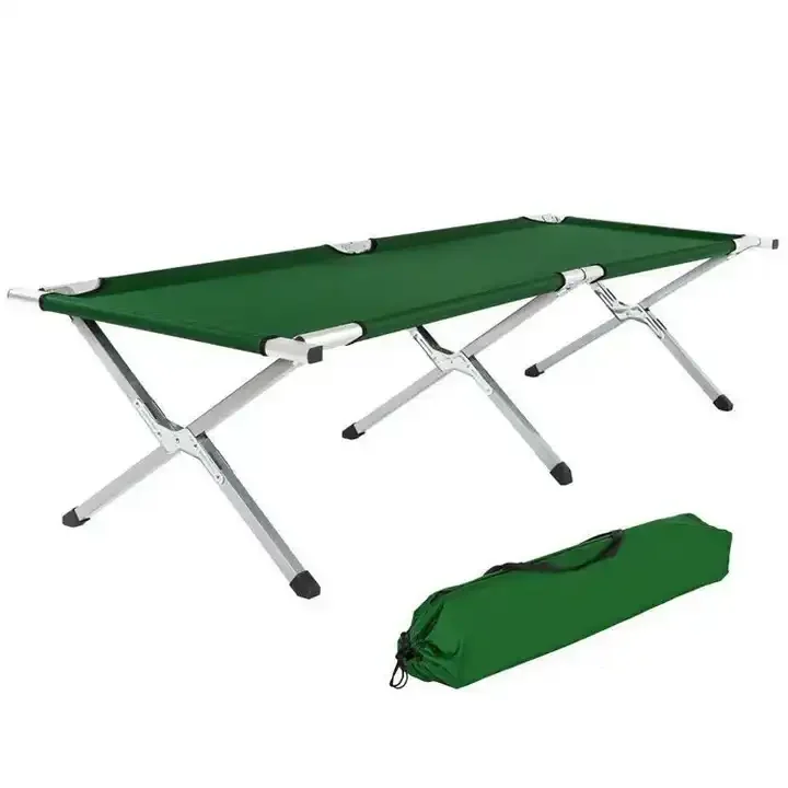 Outdoor Lounge Picnic Folding Bed Foldable Beach Support Relax Camping Chair