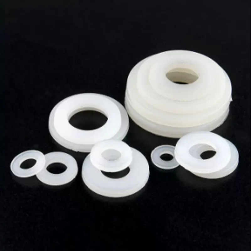 All size M2 M3 M4 M5 Black Or White Nylon Flating Washer DIN125