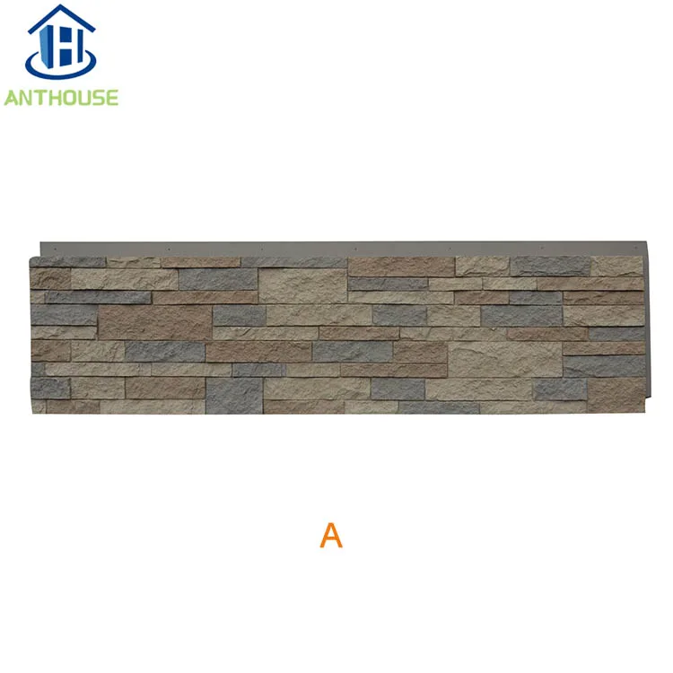 Artificial stone panel exterior wall decorative Interior PU Wall Decorative Faux Stone Panels PU Exterior Culture Stone Panel