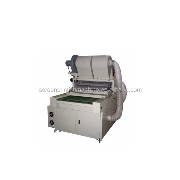 Automatic hot melt powder coating dusting machine for heat transfer printing labels