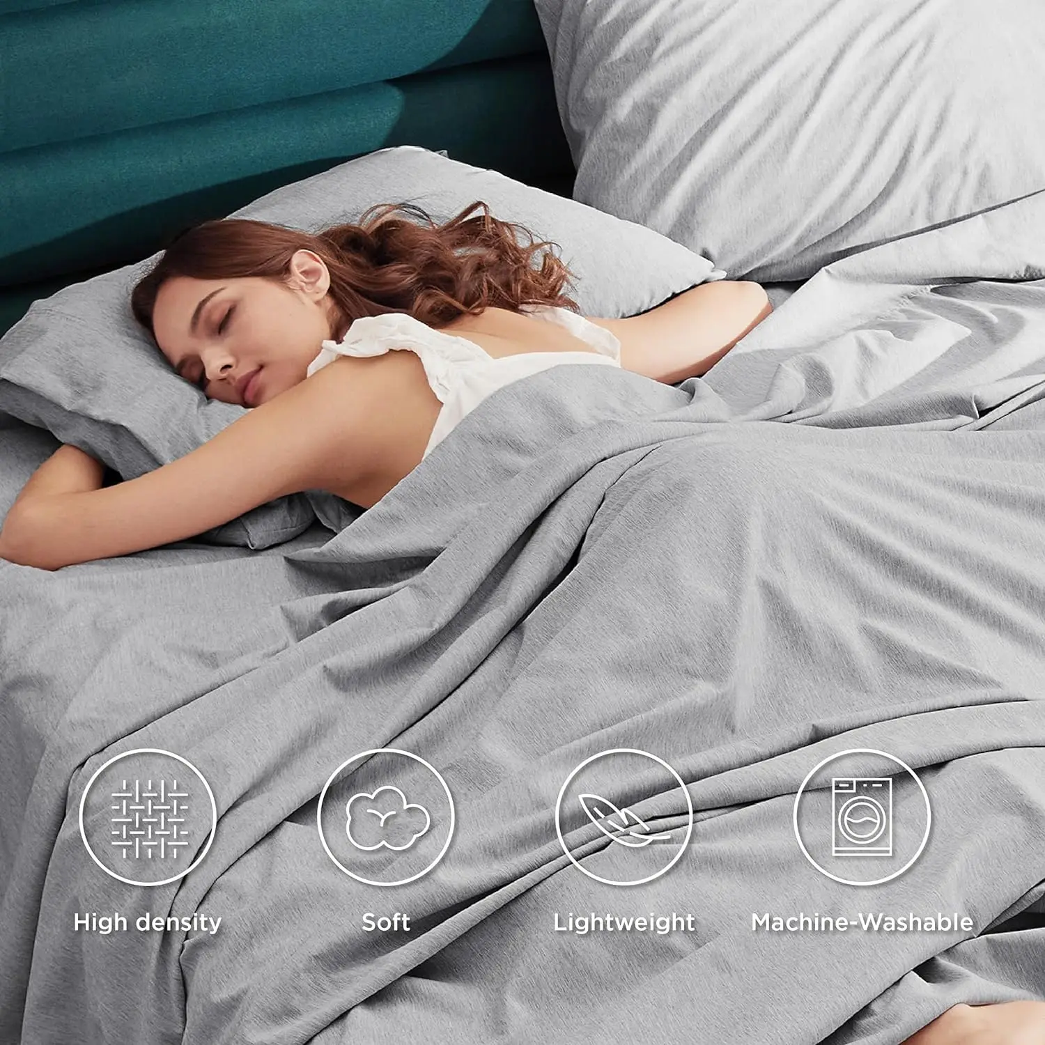 Soft Cationic Dyed Bed Sheets Luxury Bedding Sheet Set and Pillowcases Breathable Sheet Set with Deep Pocket