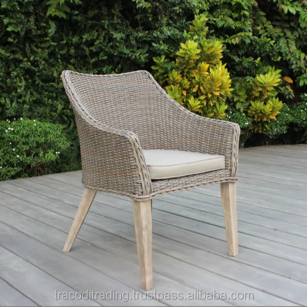 High Effective Rattan Outdoor Dining Set Table and Chairs Wooden Furniture Wholesale from Vietnam