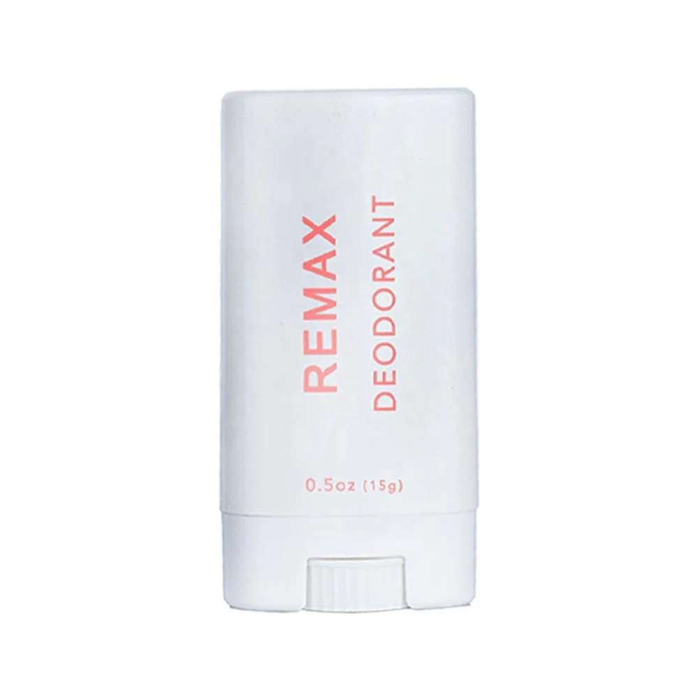 15g Top Fill Oval Cosmetic Packaging Mini Portable Flat Gel Deodorant Stick Container for Sustainable Personal Care Solutions