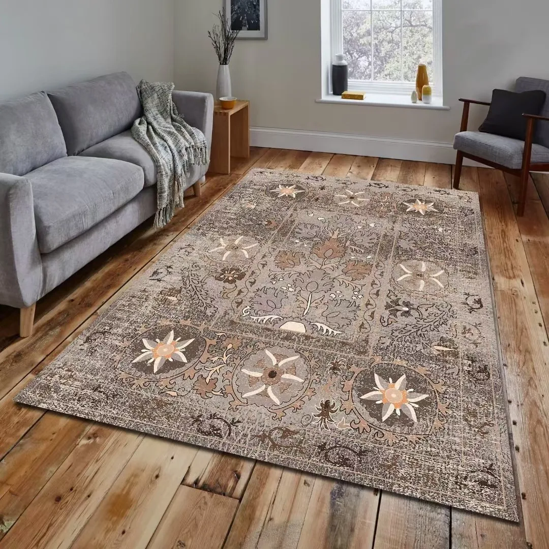Moroccan Bohemian Home Decorative Bedroom Rugs Cotton Throw Rugs Moroccan Living Room Carpet