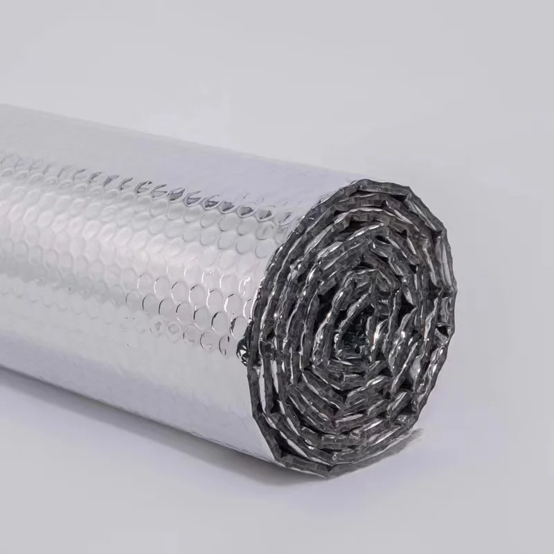 Reflective Thermal Insulation Material Air Bubble Pe Foam With Aluminium Laminated Foam Products For Roofing Insulation