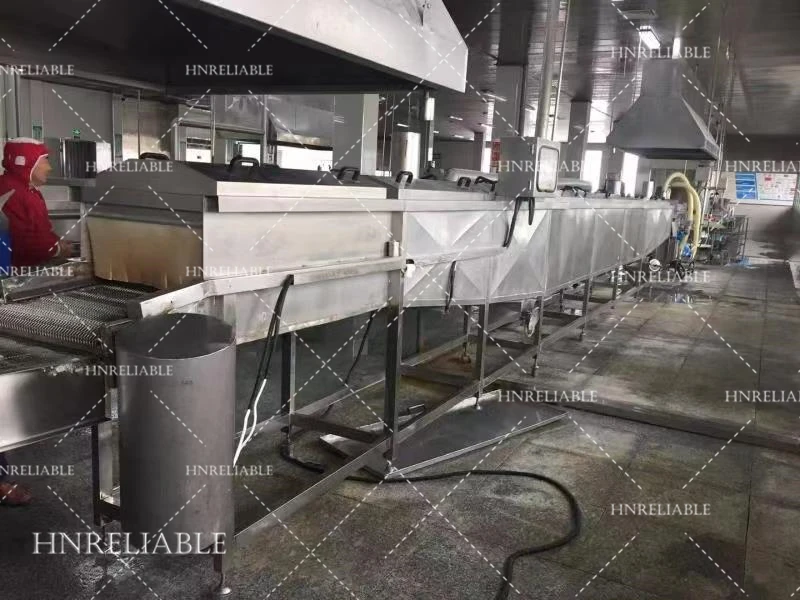 Commercial used water bath pasteurizer for food fruit and vegetable processing plant