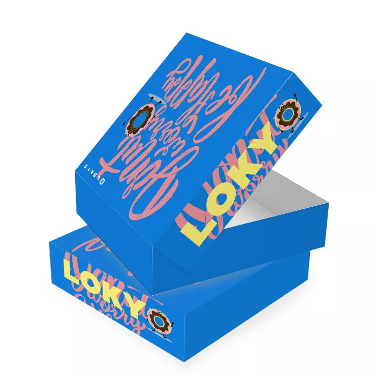 Wholesale Custom Printed Donut Box 3 6 12 Mochi Donuts Cookie Disposable Eco Friendly Packaging Food Doughnut Box